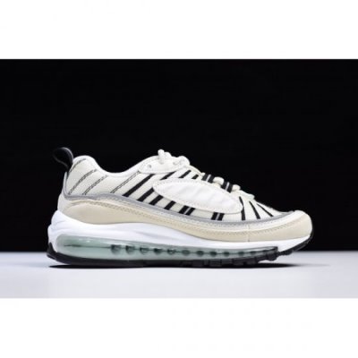 Nike Bayan Air Max 98 Haki / Gümüş Koşu Ayakkabısı Türkiye - WIHR3KEN